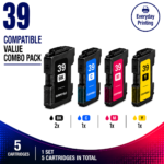 Brother LC-39 Compatible Value Combo Pack