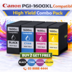 Canon PGI-1600XL Compatible High Yield Combo Pack