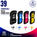 Brother LC-39 Compatible Value Combo Pack – 3 Pack Value Bundle
