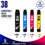 Brother LC-38 Compatible Value Combo Pack