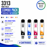 Brother LC-3313 Compatible High Yield Combo Pack