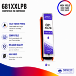 Canon CLI-681XXLPB Compatible High Yield Photo Blue Ink Cartridge